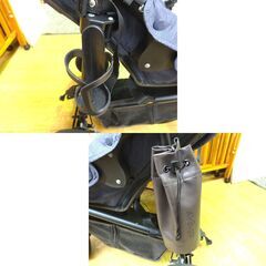 エアバギー ココ ブレーキモデル テクスチャーデニム 3輪 3ヶ月～3歳頃 エアポンプ付き A型ベビーカー AirBuggy 札幌市 西岡店の画像