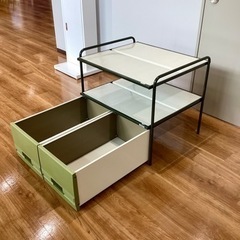 押入れ収納ラック【町田市再生家具】　24716の画像