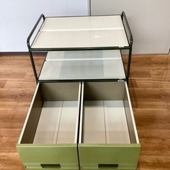 押入れ収納ラック【町田市再生家具】　24716の画像