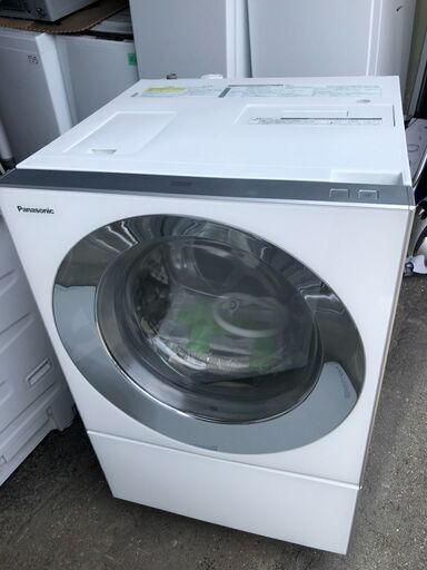 NO 189 北九州市内配送設置無料✨ パナソニック Panasonic ななめドラム洗濯乾燥機 Cuble(キューブル) 10kg/3kg乾燥付き 左開き ナノイー搭載 ピンクゴールド NA-VG1100L-P