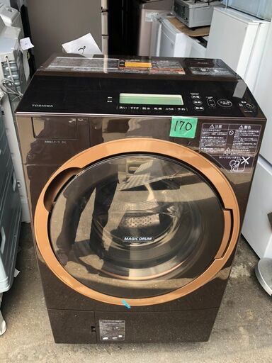 NO 170 北九州市内配送設置無料✨ ◆ 東芝 ドラム式 全自動洗濯乾燥機 TW-117E4R 洗濯11kg 乾燥7kg