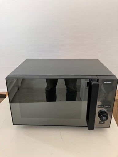 【電子レンジ　黒】DR-E273　2021年　黒家電　フラットタイプ