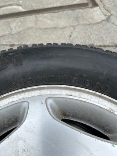HANKOOK ZOVAC HPW401 ハンコック215/65R15　スタッドレス　冬タイヤ　スパイクタイヤ　ハイエース　