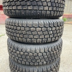 HANKOOK ZOVAC HPW401 ハンコック　スタッドレス　冬タイヤ　スパイクタイヤ　ハイエース　の画像