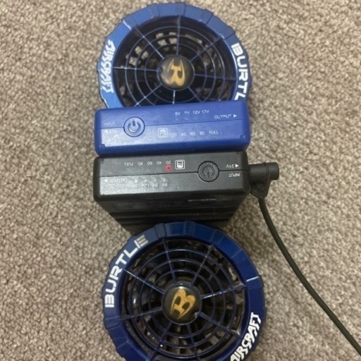 空調服、バッテリー、バートル