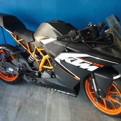 KTM RC125 白/黒 格安提供車  半額配送キャンペーン ...