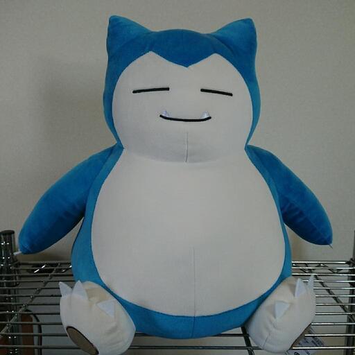 『SOLD』✨新品・未使用✨ポケットモンスター めちゃもぐっとぬいぐるみ『カビゴン』