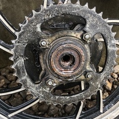値下げ！ヤマハRZ350ホイール（扇風機ホイール）の画像