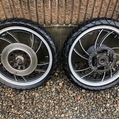 値下げ！ヤマハRZ350ホイール（扇風機ホイール）の画像