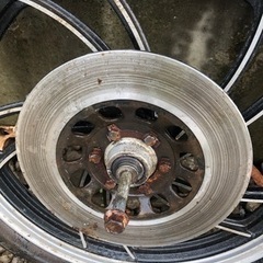 値下げ！ヤマハRZ350ホイール（扇風機ホイール）の画像