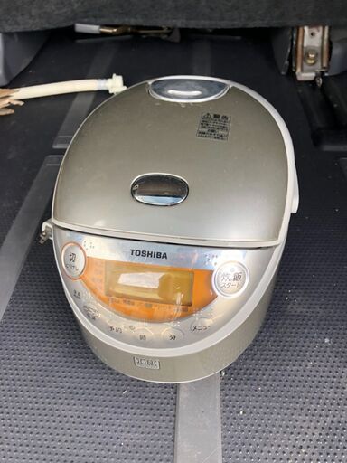 東芝 TOSHIBA RC-6XG(S) [IH炊飯器 0.63L炊き　約0.5～3.5合 鍛造かまど銀釜 シルバー]