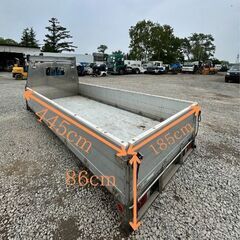 DYNA 平ボディ　アルミ　荷台　平台　外寸 長さ：445cm ...