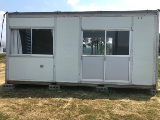 ナガワ　スーパーハウス　伸縮ハウス　プレハブ　5.4×4.5