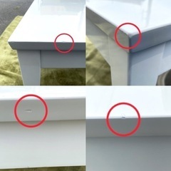 【中古品】ニトリ　収納付きセンターテーブルの画像