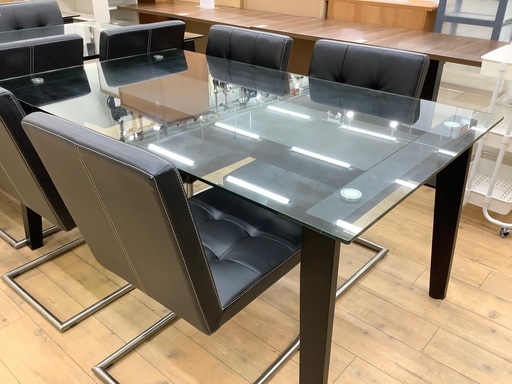 【ニトリ】ブラックカラーダイニング５点セットのご紹介です！！！