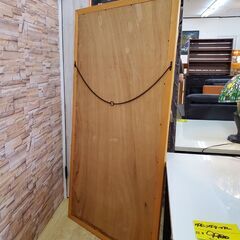 大型ミラー ウォールミラー 幅85㎝×高さ162㎝ 立掛け 壁掛け■近隣配送無料 買取帝国 朝霞店の画像