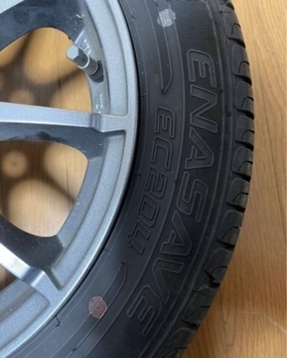 軽自動車タイヤホイールセット美品　ダンロップ　シュナイダー