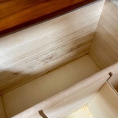 ウォールナット無垢材　オーダー片袖机　高級家具　brunch 目黒の画像