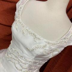 【お取り引き受け付け終了。ドレスはお嫁に行きました。】ウエディングドレス　7〜9号　結婚式前撮り　2次回　の画像