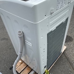 2017年製 AQUA 8.0kg　全自動洗濯機【AQW-GV800E】風呂水 毛布 お急ぎ 風乾燥の画像
