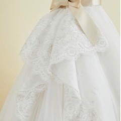 ウェディングドレス /ロングベールの画像