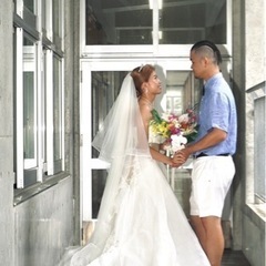 ウェディングドレス /ロングベール