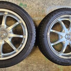 215/50R17 スタッドレス ホイール付きの画像