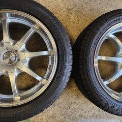 215/50R17 スタッドレス ホイール付きの画像
