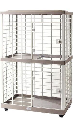 タンスのゲン　キャットケージ2段