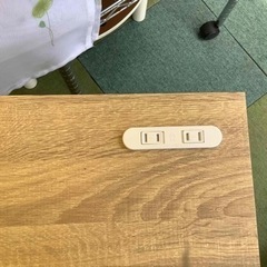 【リサイクルサービス八光】幅80㎝　株式会社もしも　デーブル・チェアセットの画像