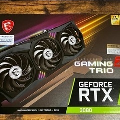 MSI GeForce RTX3080 GAMING Z TRIO 12GB LHR グラボ　美品