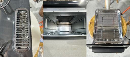 【Paloma】パロマ ガステーブル IC-N36B-R 2018年 LPガス 用 右強火 水なし片面焼きグリル ホーロートップ 温度センサー