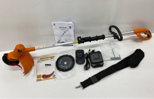 ?入荷!【草刈り機】美品！YAMAZEN 充電式18V 草刈機  女性･お庭などで、、。【農機具･耕運機地域最大高価買取アールワン田川