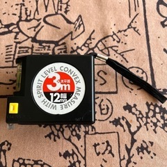 3m メジャー 水平器の画像
