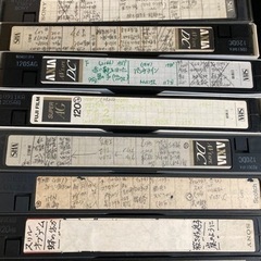 ビデオテープの画像