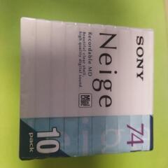 SONY　MD ＮＥＩＧＥ 74  ✕　10Pack