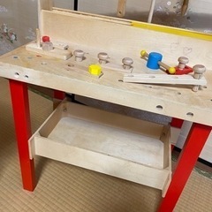 知育　おもちゃ 大工さん　工具セットの画像