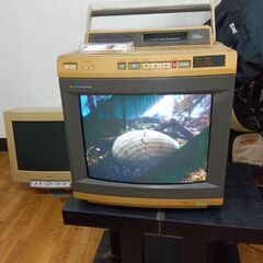 ソニーの８ミリビデオ付きモニター