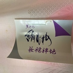 絹むすめ　長襦袢地　薄ピンクの画像