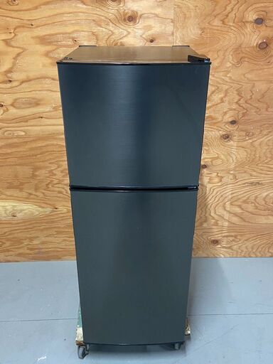 maxzen　2ドア　冷凍冷蔵庫　JR138ML01GM　2019年製　ブラック　46