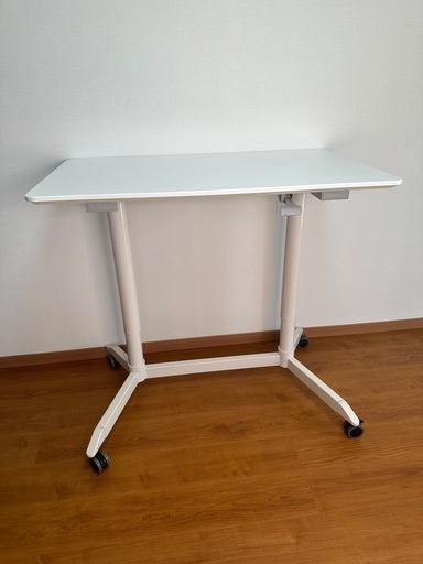 美品 昇降式デスク サンワサプライ株式会社 W:100 D:60cm
