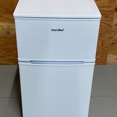 Comfee ノンフロン冷凍冷蔵庫 RCT90WH/E 2023年製 47