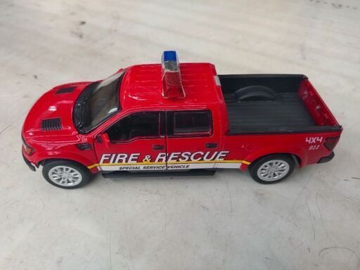 ★ジモティー割引有★ プルバックカー FIRE\u0026RESCUE 中古品