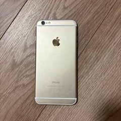 iPhone6plus ゴールドの画像