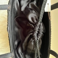 4℃   バッグ　黒　ビジューバッグ　ヨンドシー　浴衣　着物にもの画像