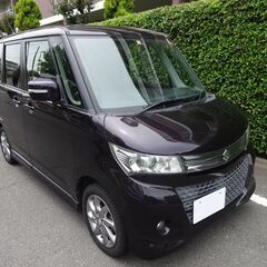 込プライス２０万円 パレットＳＷ リミテッドⅡ MK21S 修復無し 社外テールランプ ドラレコ 地デジ付ナビ 両側パワスラ 本車検２年受渡 機関良好の画像