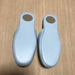 【未使用】抗菌スリッパ　ブルー　22サイズの画像