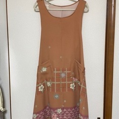 👘着物リメイク　エプロン製作します。