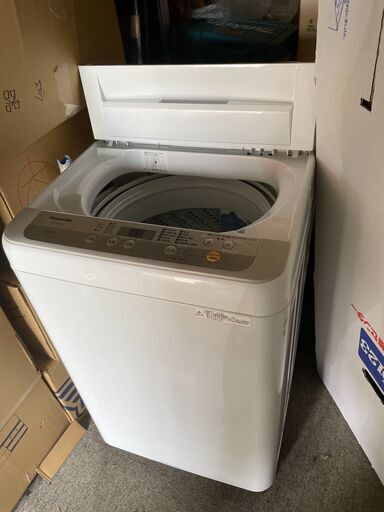 ★北41条店★全自動洗濯機 NA-F50B12 2019年製 パナソニック 動作確認・簡易清掃済み 配達可能 5キロ ホームプラスリサイクル