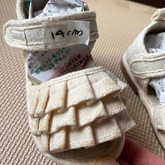ベビーサンダル14㎝の画像